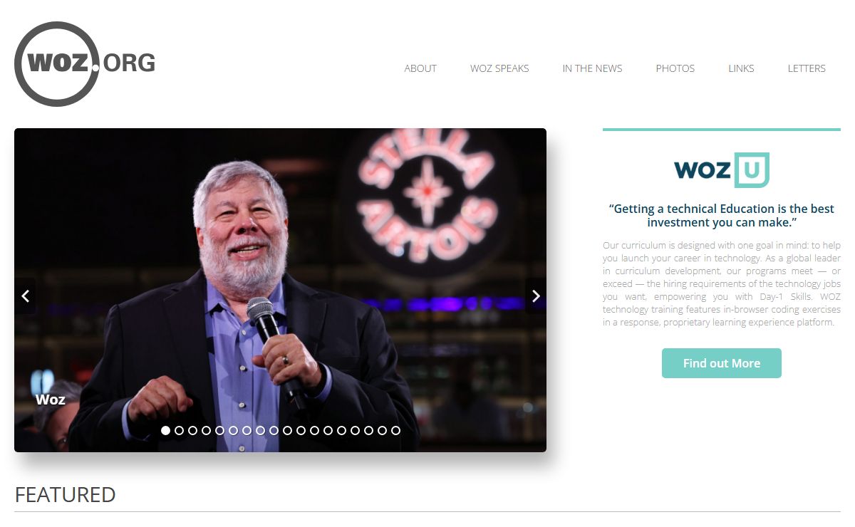 Officially Woz | A Free Exchange of Information : Officially Woz