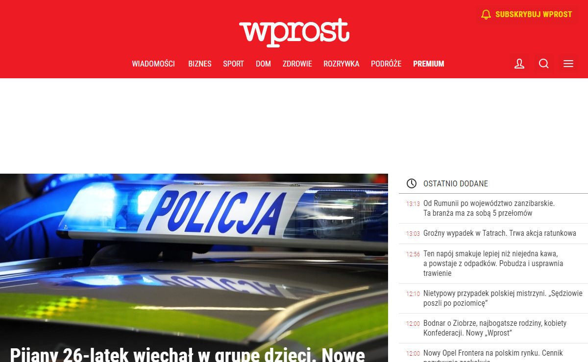 WPROST.pl - Polska i świat, historia, polityka, biznes, kultura