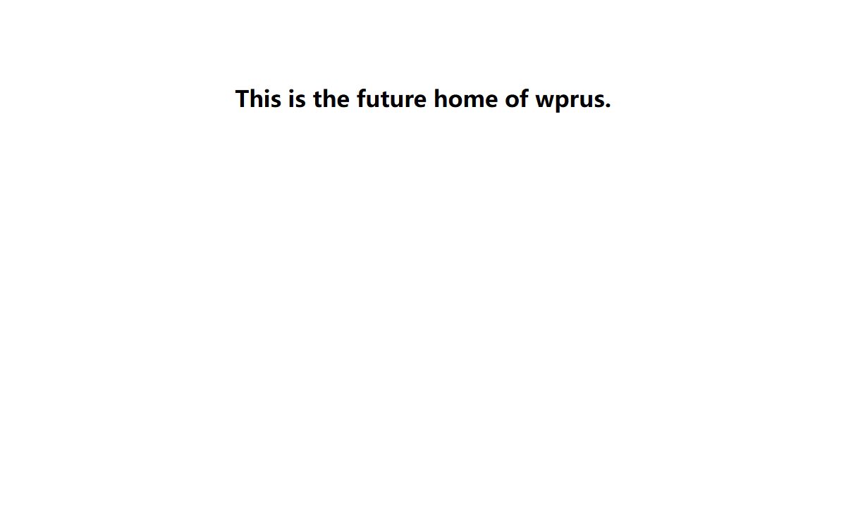 Web Pages 'R' Us