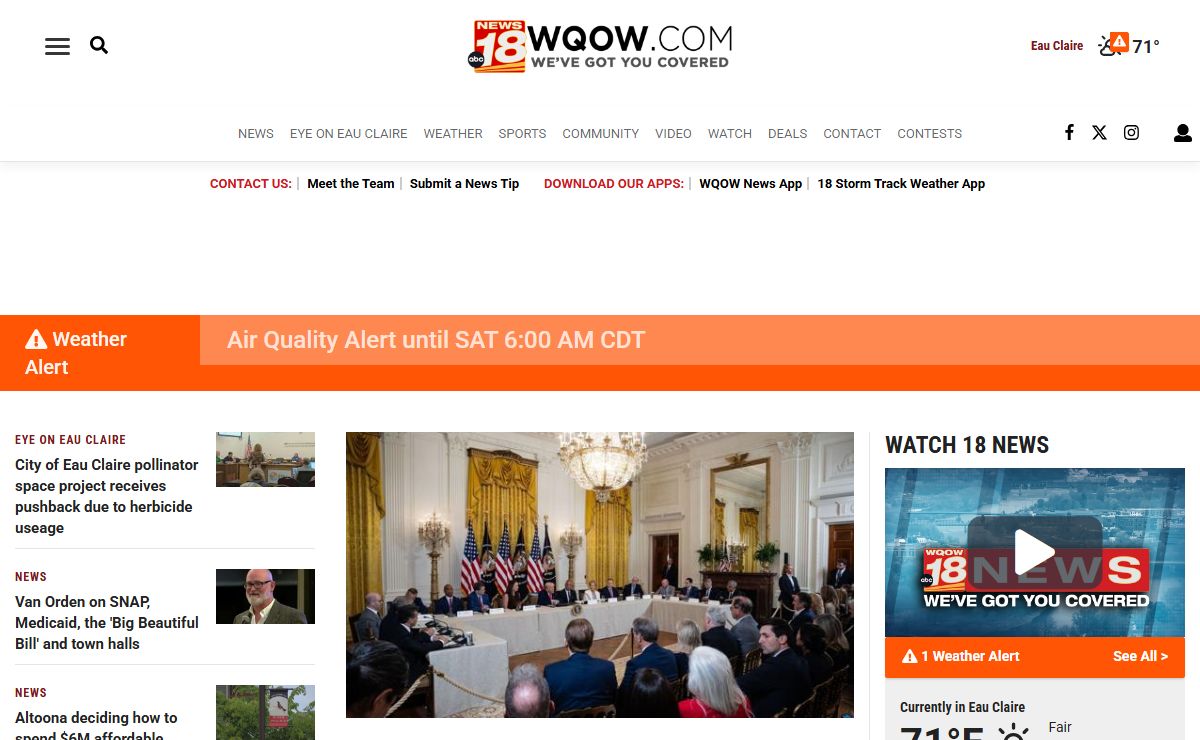 WQOW 18 News | Eau Claire, WI News, Weather Sports