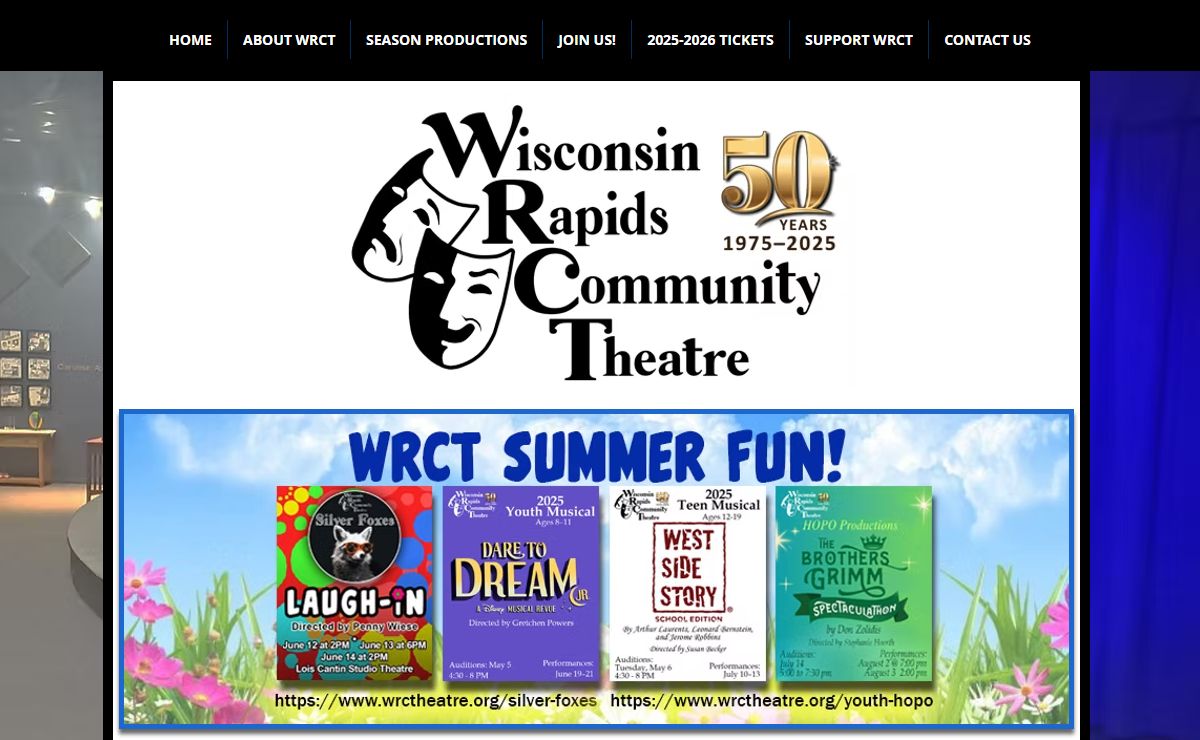 Wisconsin Rapids Community Theatre - WRCT