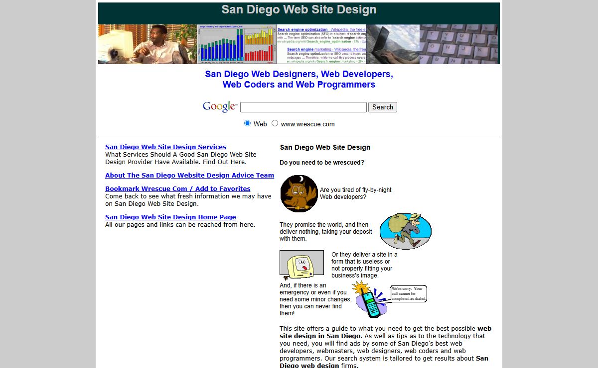 San Diego | Web Designers | Web Developers | Web Coders | Web Programmers | Webmasters