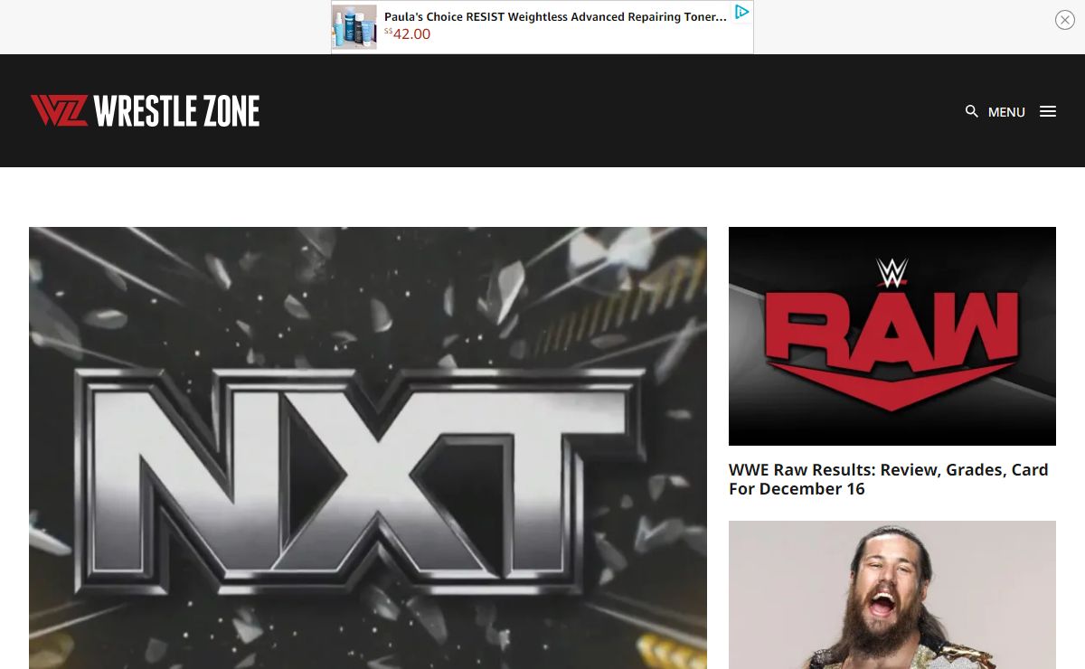 Wrestlezone - WWE News, PPV Spoilers, RAW Results, and more