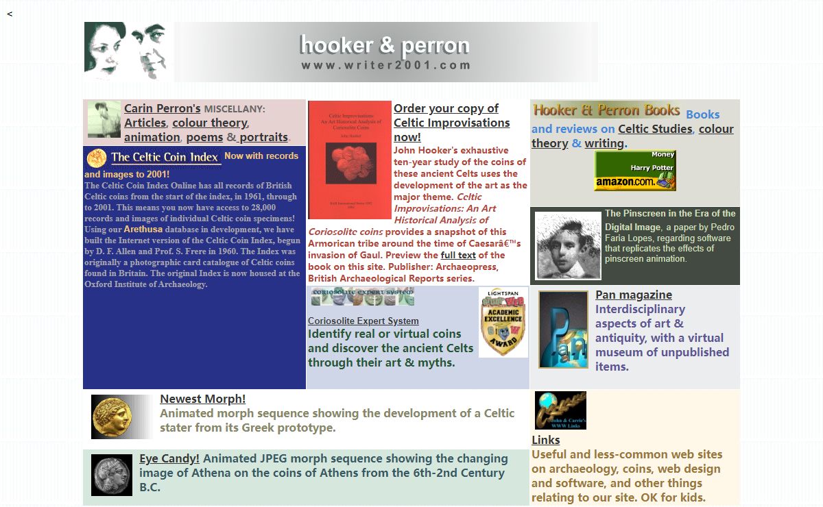 Hooker & Perron: Celtic Studies, Colour Theory & Miscellany