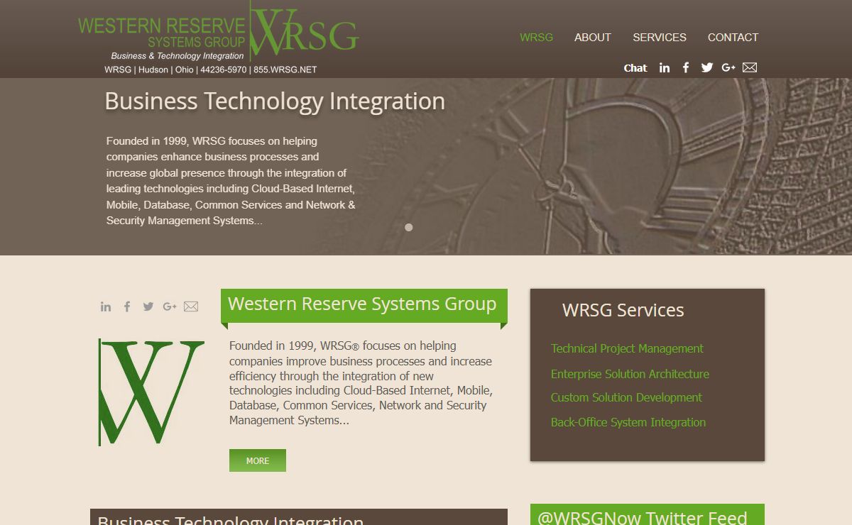 Western Reserve Systems Group | WRSG - Business Technology Integration