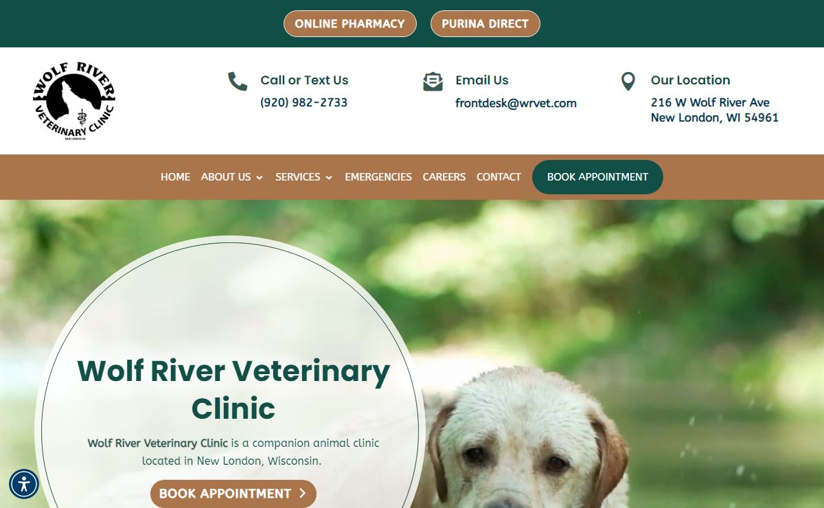 Best Vet Clinic In New London, WI | Wolf River Vet Clinic