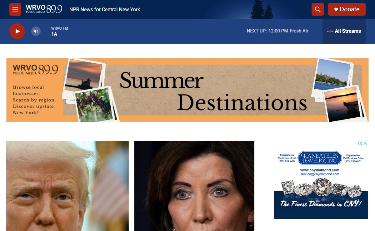 WRVO - Homepage | WRVO Public Media