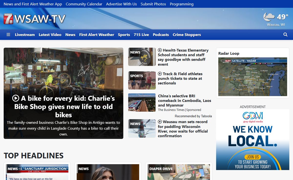 WSAW | Wausau, Northcentral Wisconsin | News, Sports, Weather