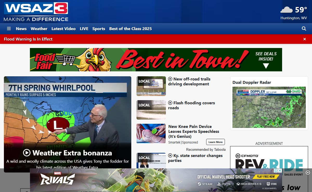 WSAZ | NewsChannel 3 | Huntington/Charleston, W.Va.