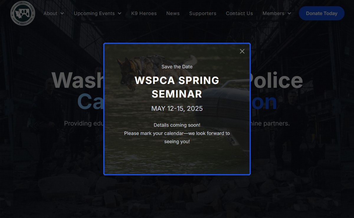 Washington State Police Canine Association