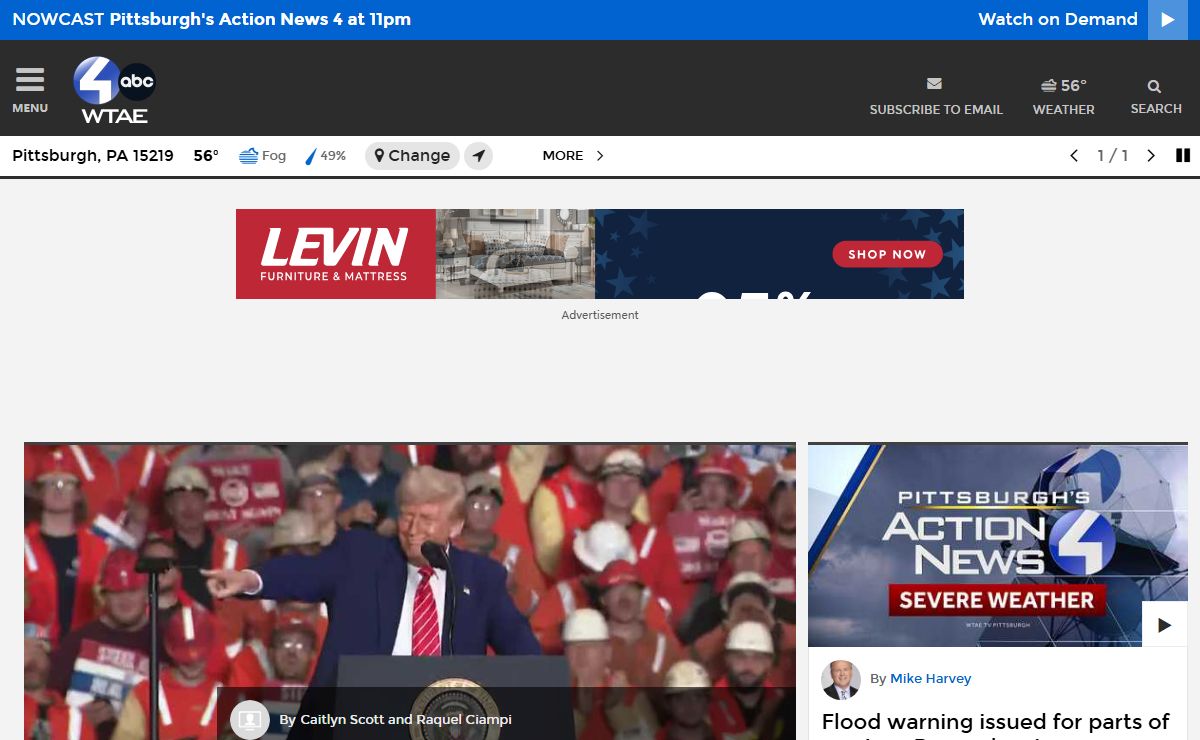 Pittsburgh PA News, Weather and Sports - WTAE-TV Pittsburgh Action News 4