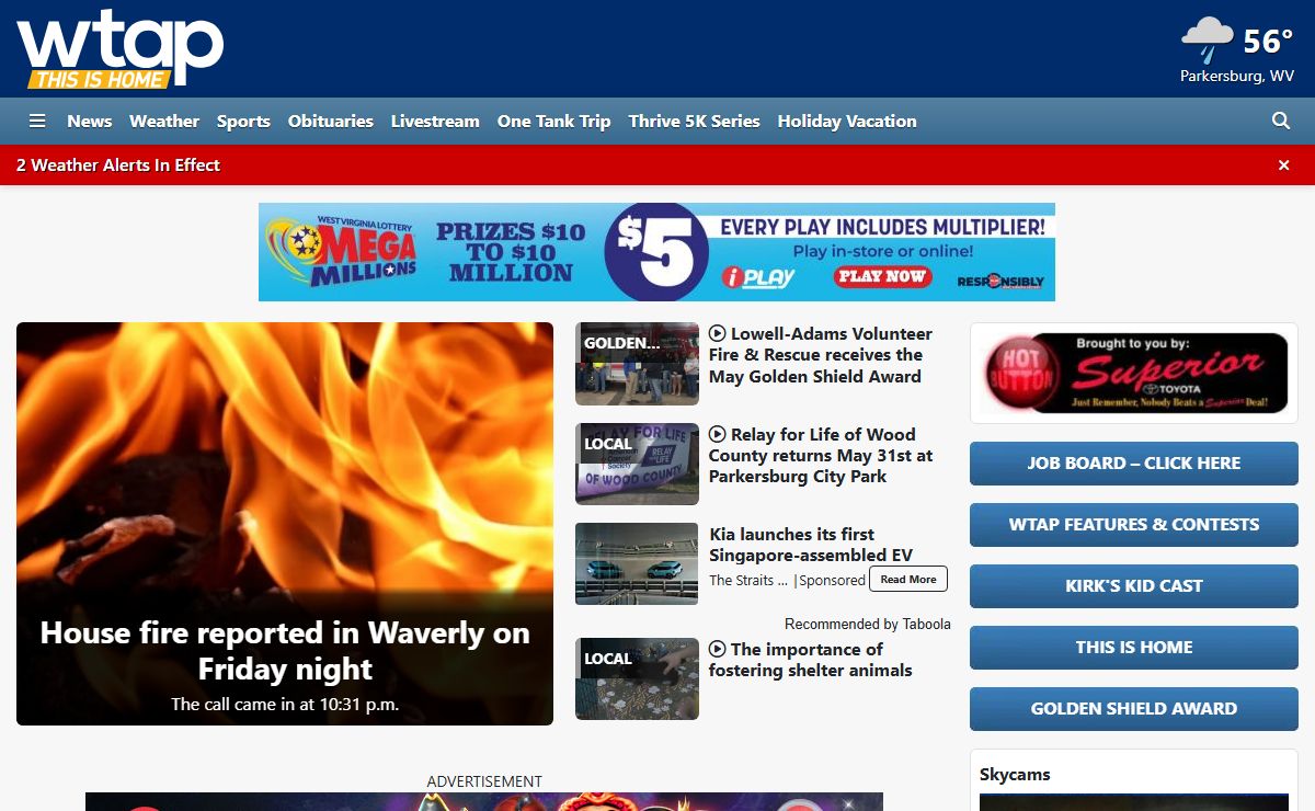 WTAP | News, Weather and Sports | Parkersburg, WV