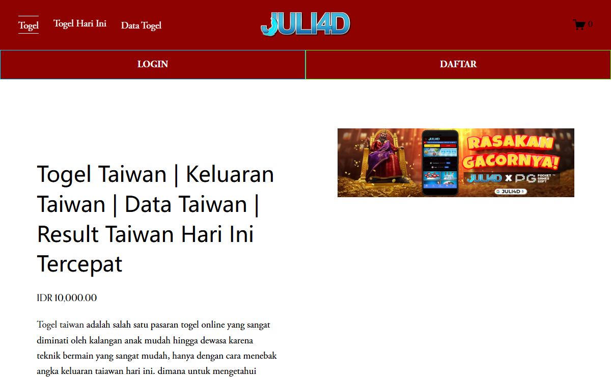 Togel Taiwan | Keluaran Taiwan | Data Taiwan | Result Taiwan Hari Ini Tercepat