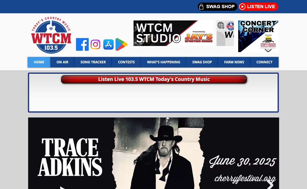 WTCM Radio - Today's Country Music | Country Music