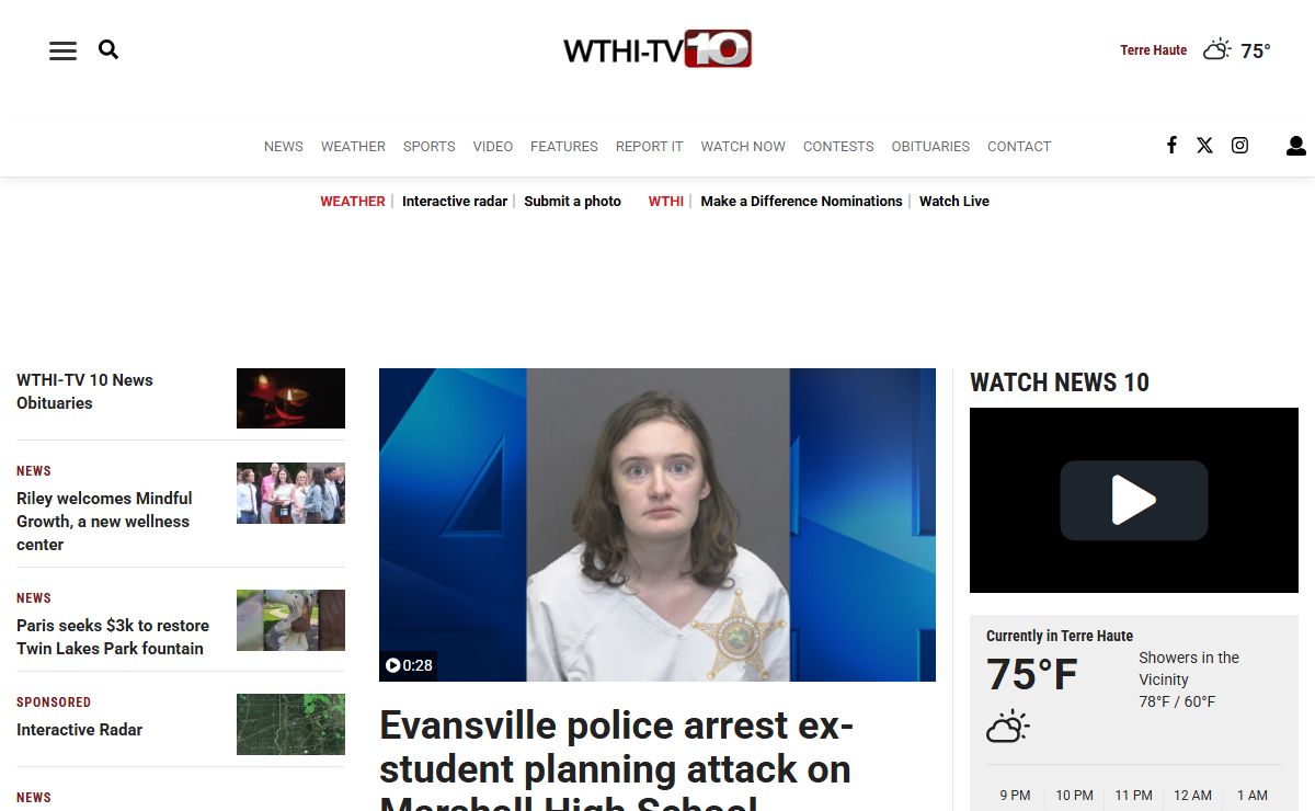 WTHI News10 | Terre Haute, IN News, Weather | Coverage You Can Count On