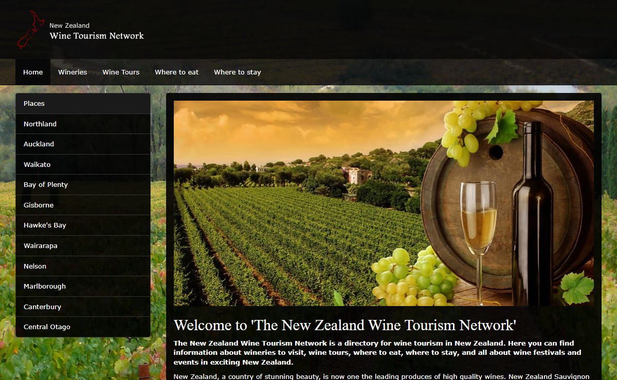 WTN - New Zealand Wine Tourism Network