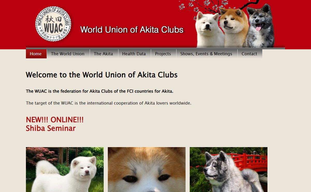 WUAC - World Union of Akita Clubs