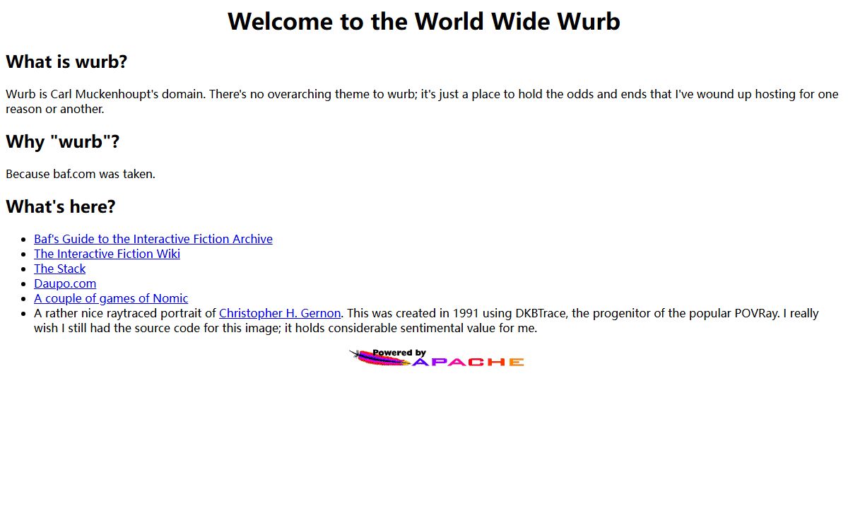 Welcome to Wurb