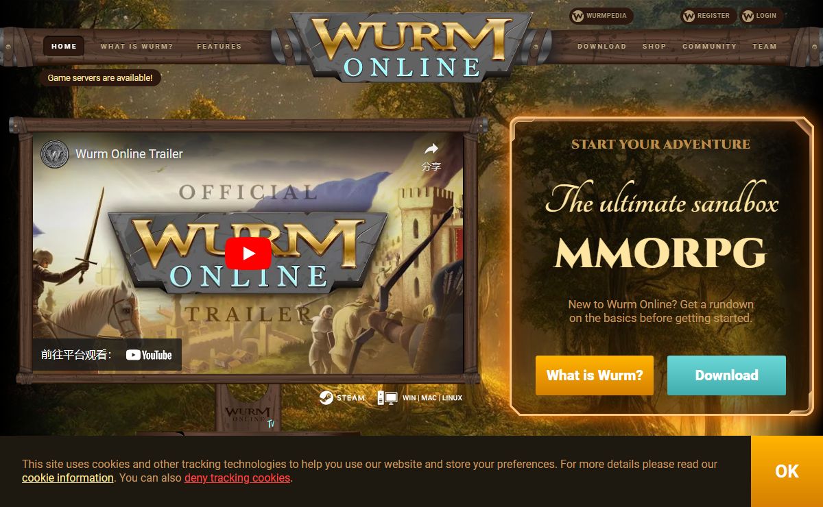 Wurm Online - The Ultimate Sandbox MMORPG