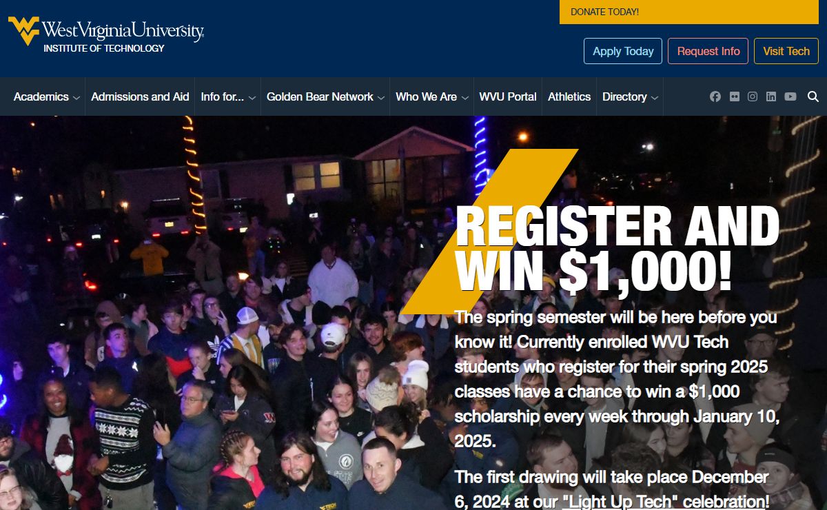 WVU Tech at West Virginia University