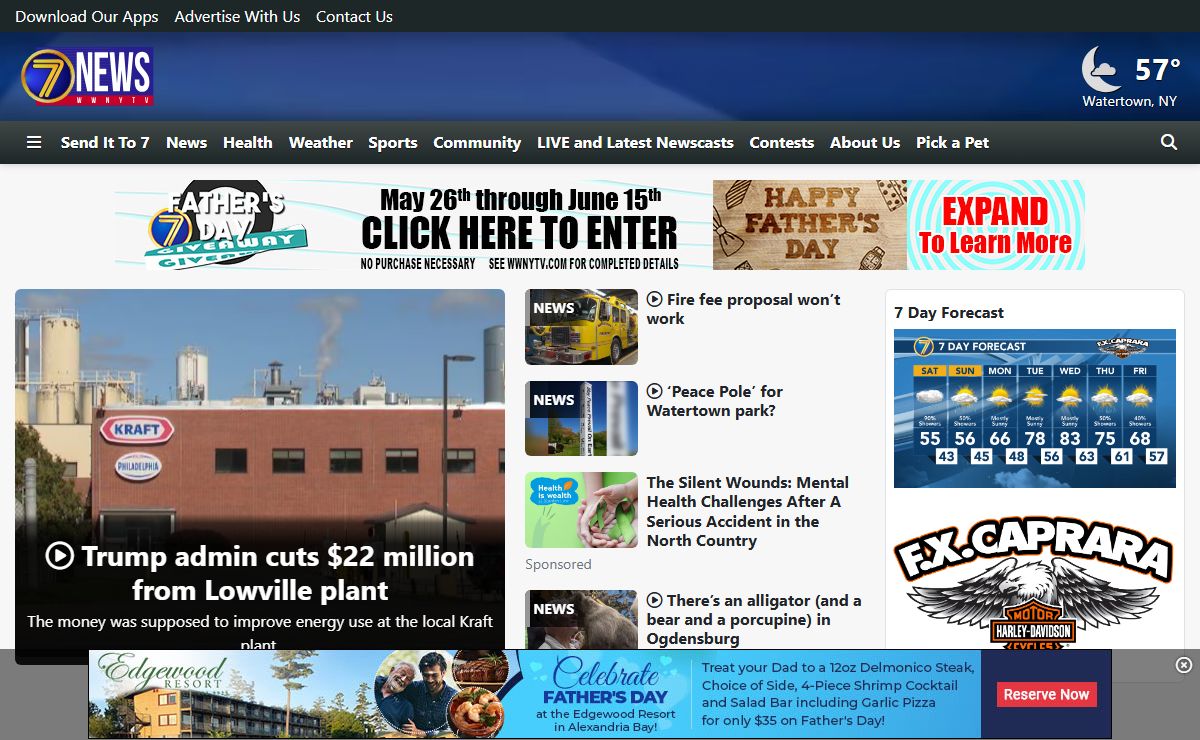 WWNY | News, Weather, and Sports | Watertown, N.Y.