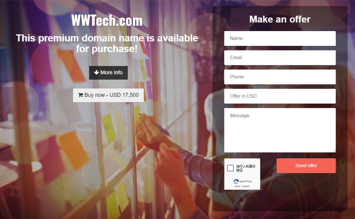 WWTech.com domain name is for sale. Inquire now.