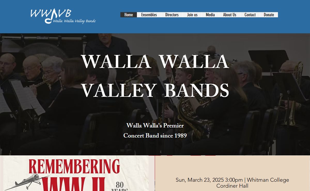 Home | Wwvalleybands