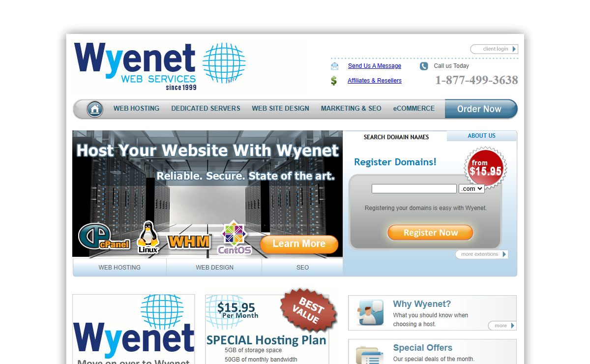 Wyenet Services | cpanel web hosting | cloud vm servers | search engine optimization