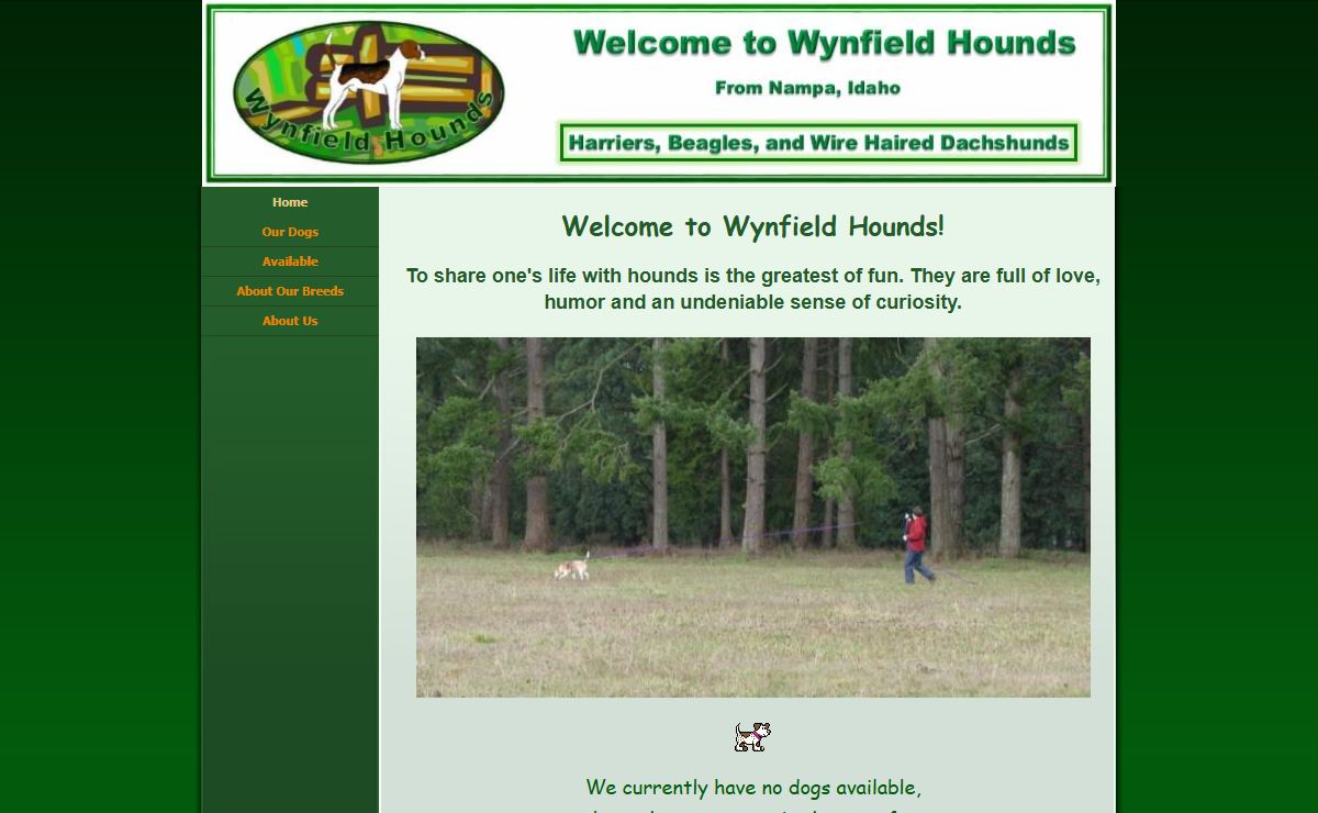 Home - Home of Wynfield Hounds