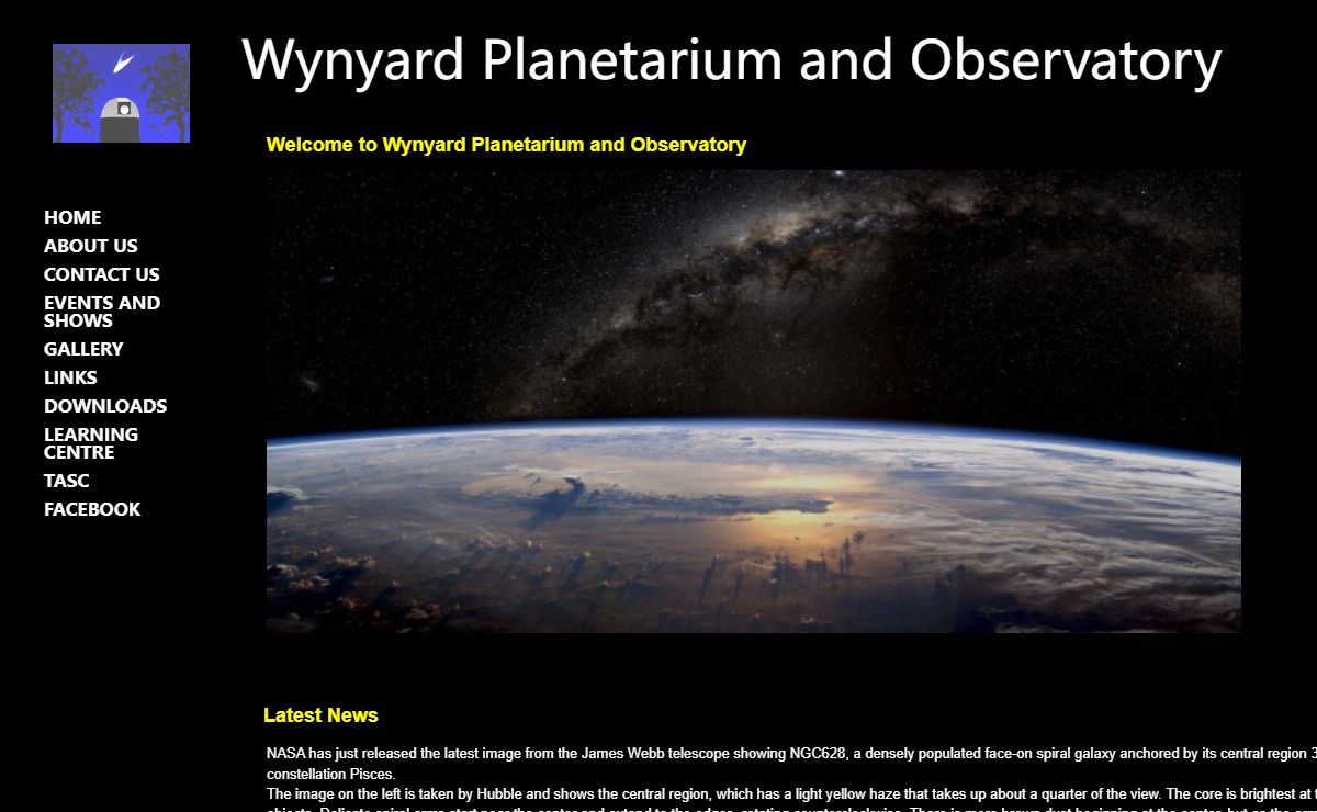Wynyard Planetarium and Observatory