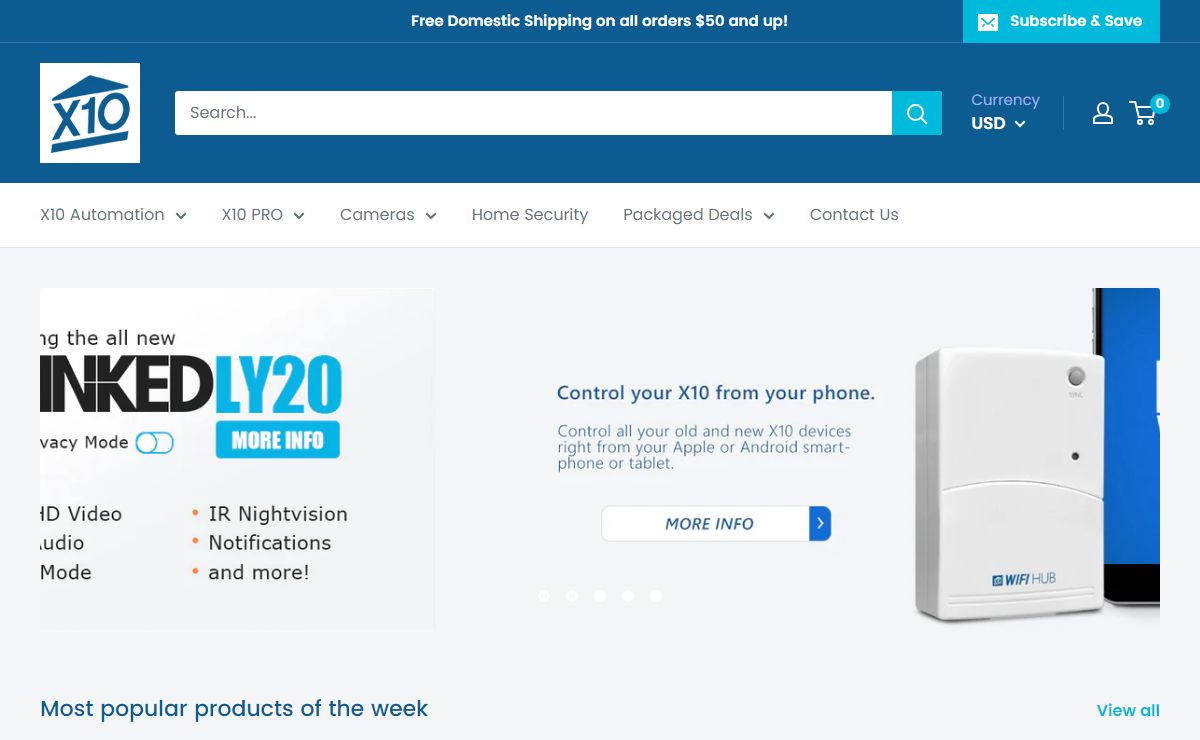 X10 Home Automation – X10.COM
