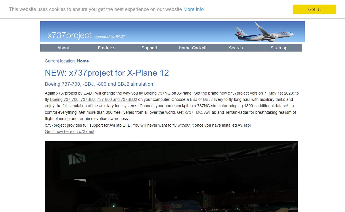 NEW: x737project for X-Plane 12 | Home | x737 Project