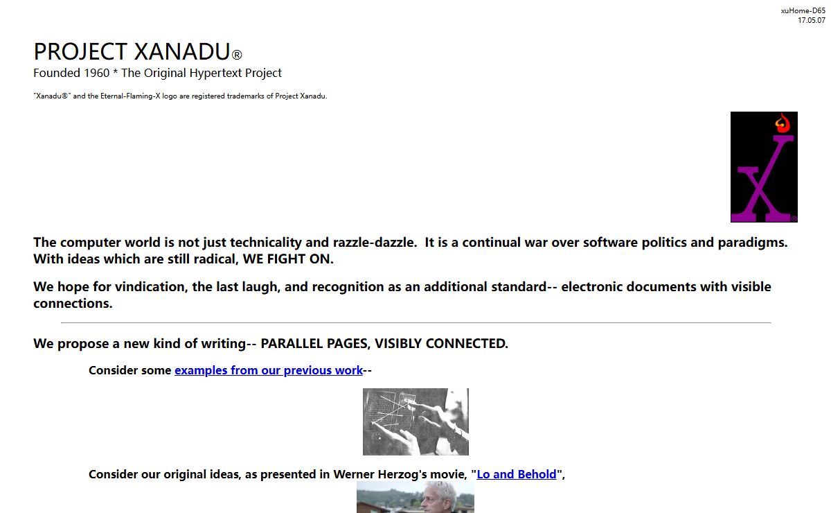 Project Xanadu®