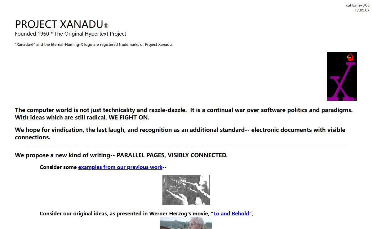 Project Xanadu®