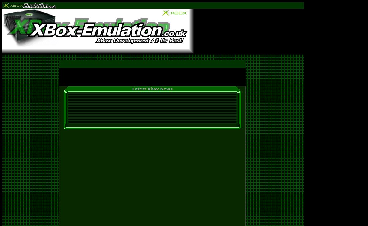 :: XBox-Emulation.co.uk :: XBox Development At Its Best!