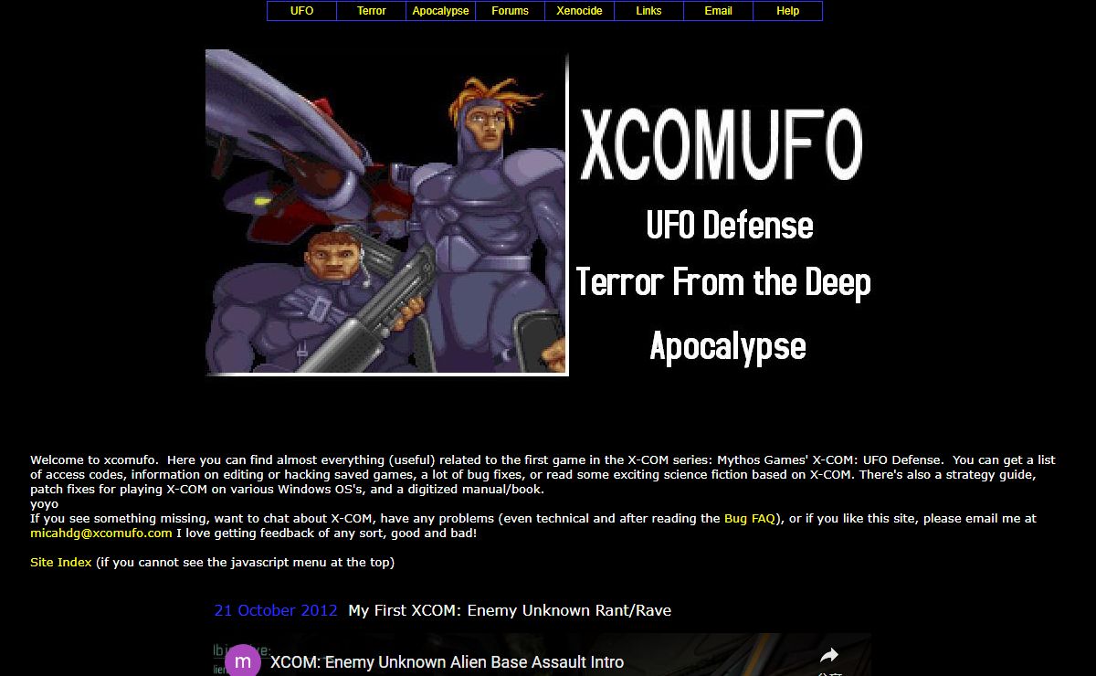 X-COM: UFO Defense
