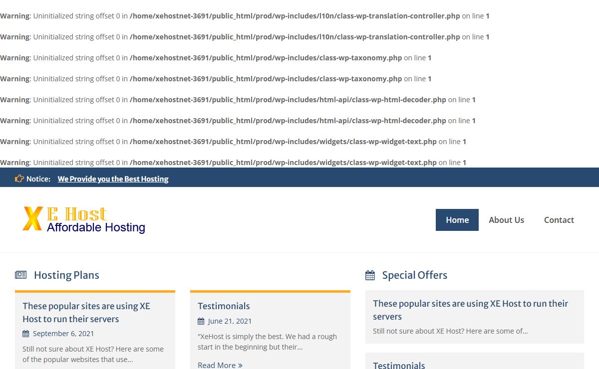 XE Host – Affordable Hosting