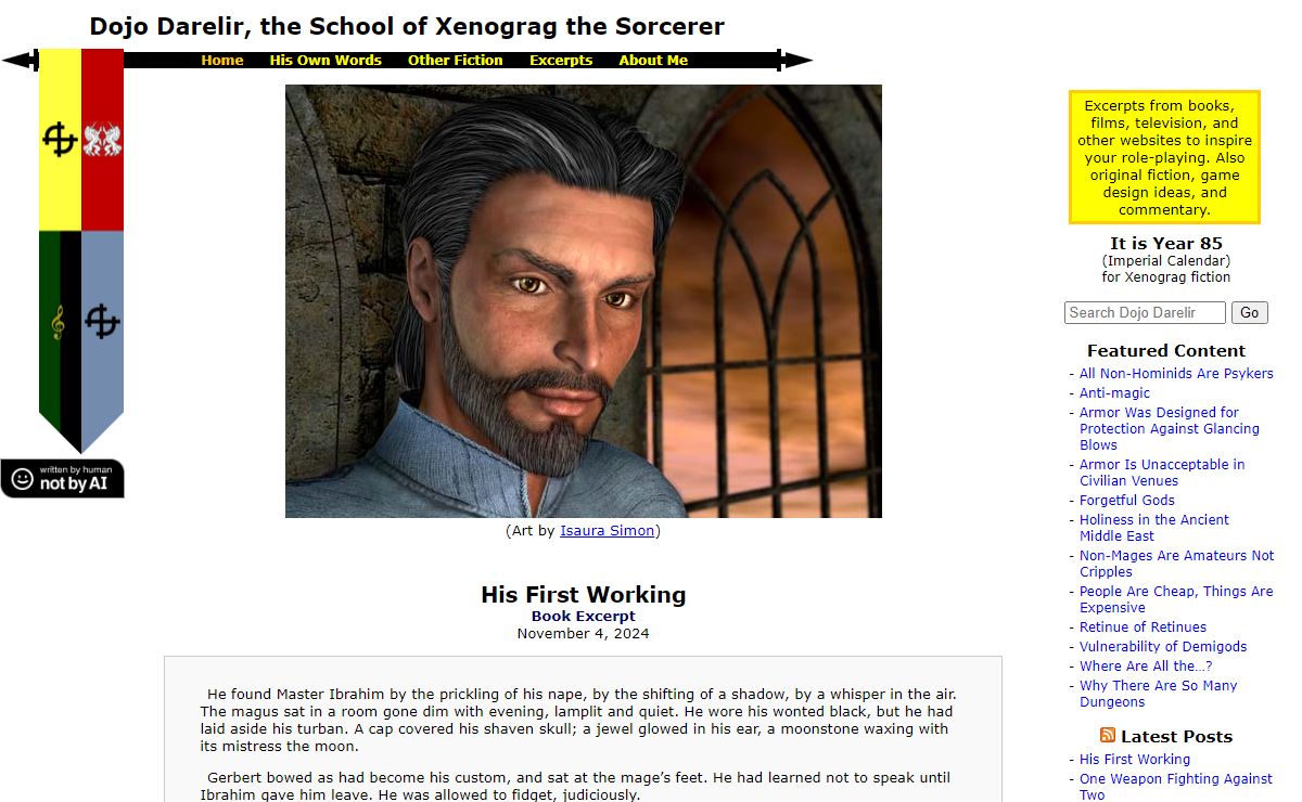 Dojo Darelir, the School of Xenograg the Sorcerer