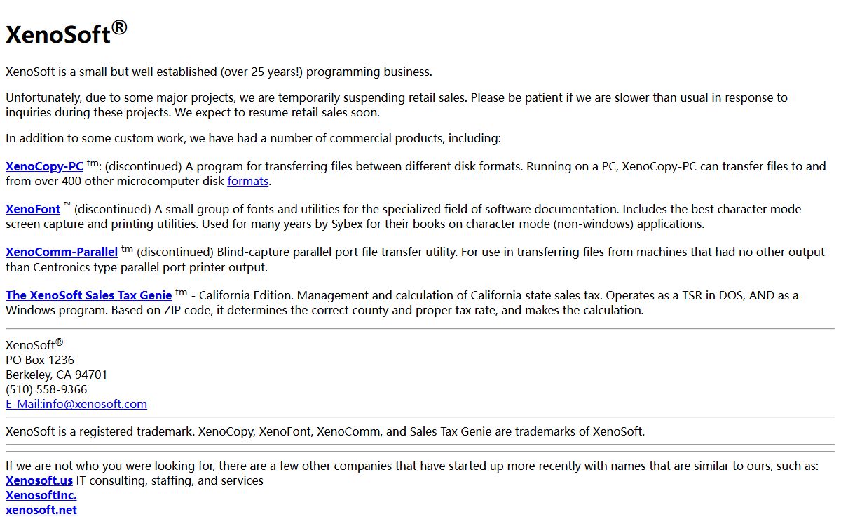 Xenosoft