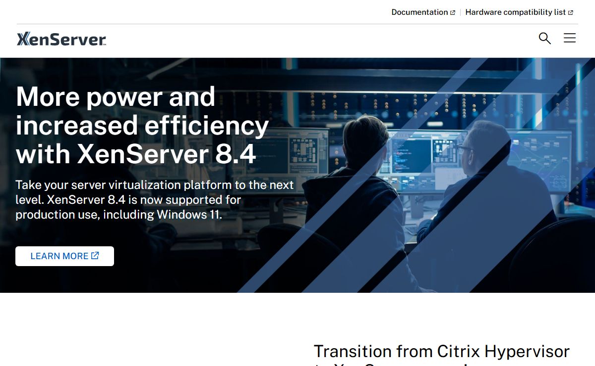 XenServer - Secure, Reliable, and High-Performance Virtualization Platform