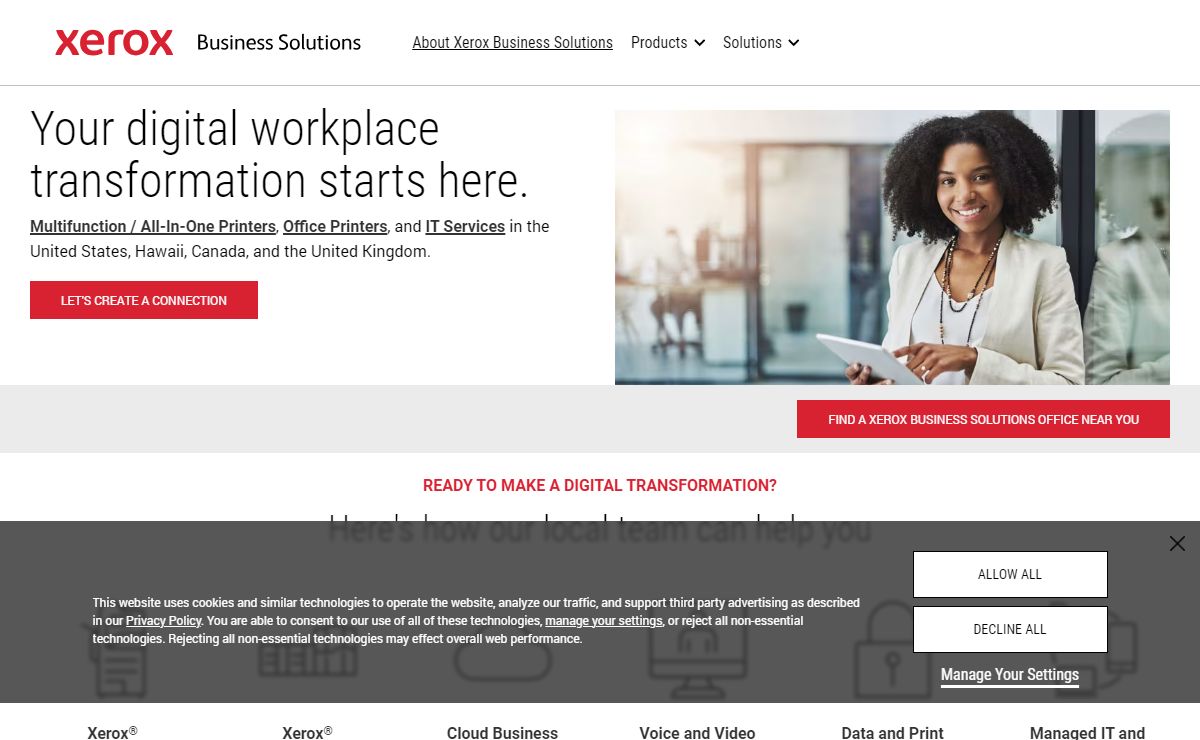 Xerox Business Solutions: Office Supplies & Smart Technologies