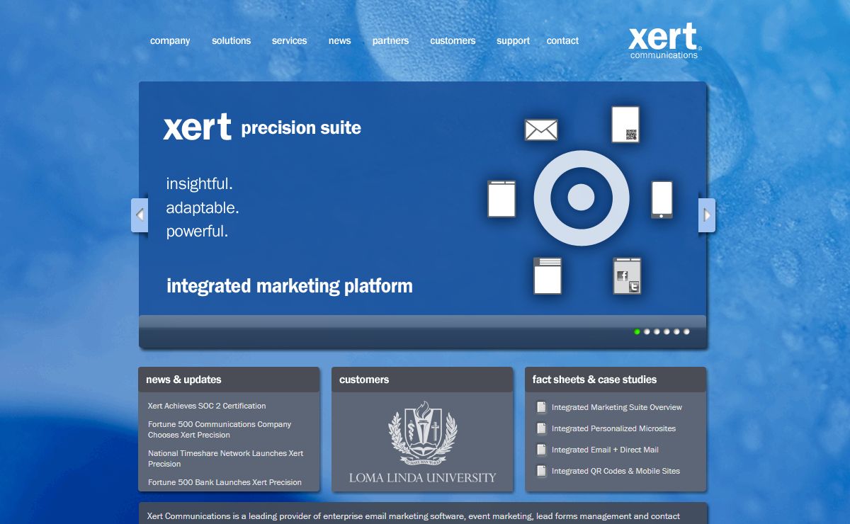 Email Marketing Software and Full Service Email Marketing Services for Precision Marketing, Campaign Management, Forms Management, and Events Marketing - Xert Communications