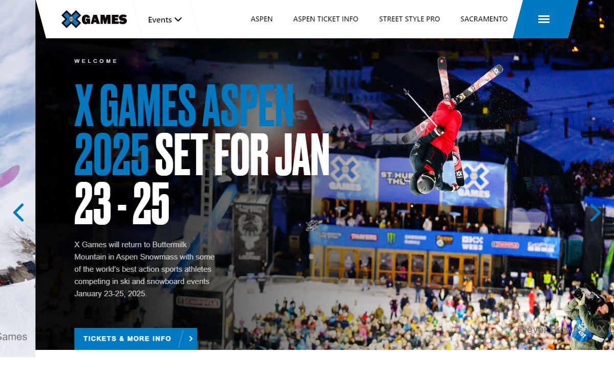 Information, Dates and Locations - X Games