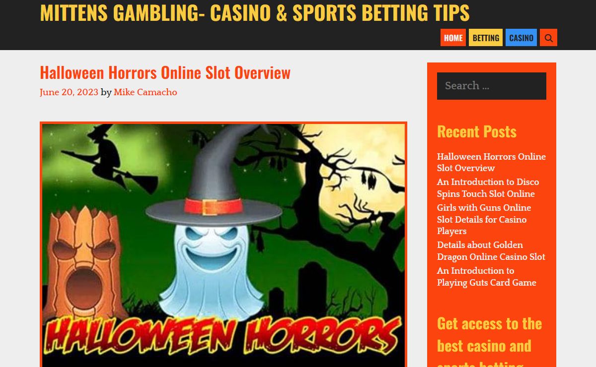 Mittens Gambling- Casino & Sports Betting Tips - Get Your Mittens on some BIG WINS