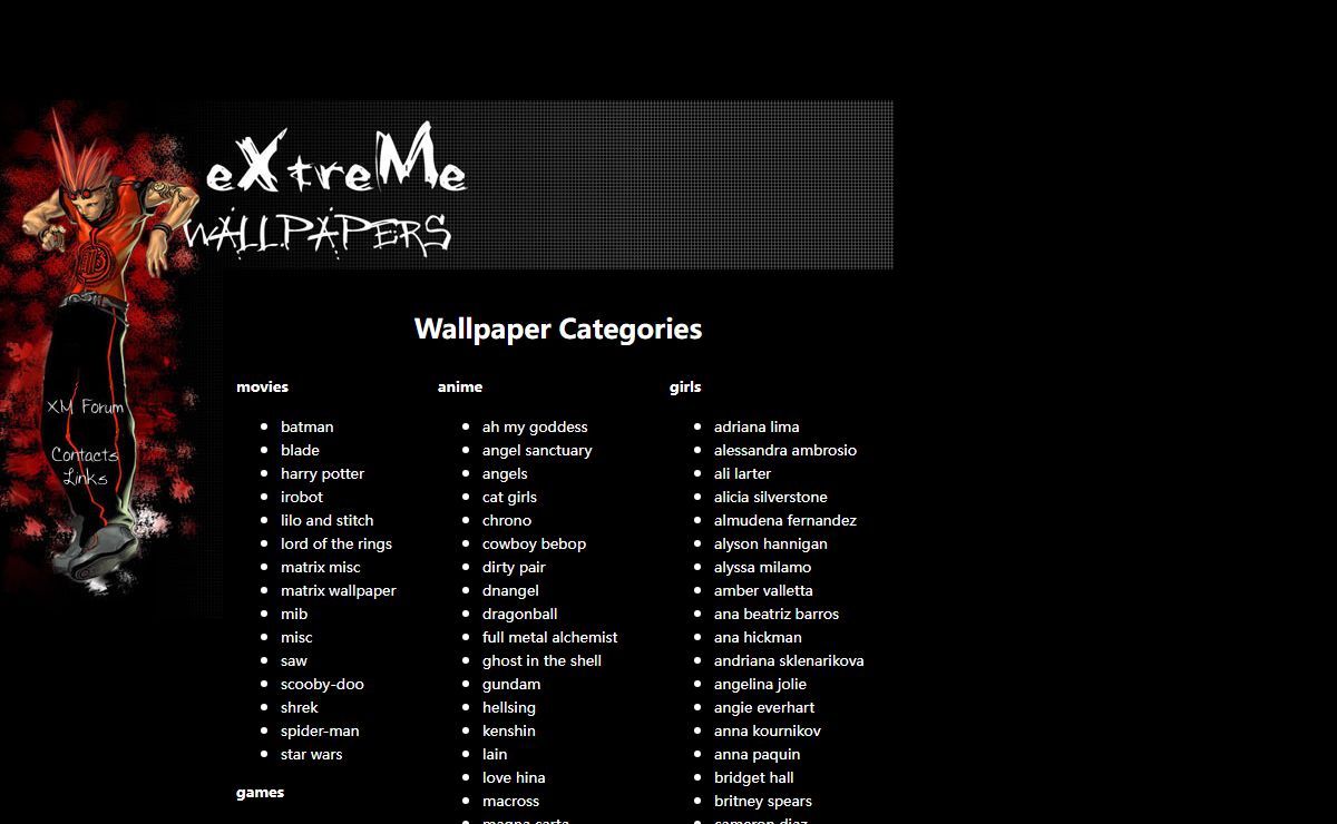 XMWallpapers.com :: Wallpapers :: Anime :: Games :: Girls :: And More ::