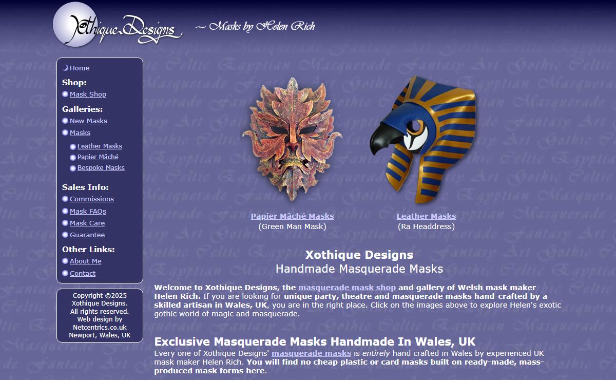 Masquerade Masks UK: unique masquerade ball masks for men & women