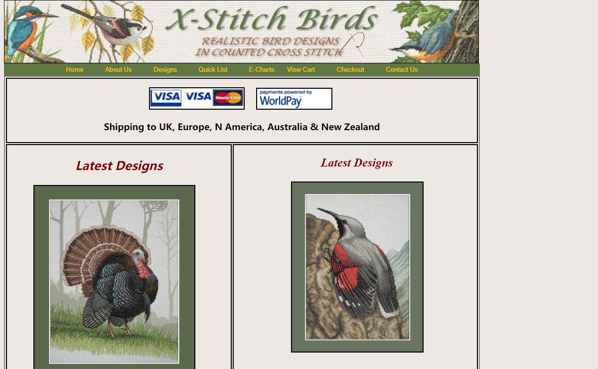 X-Stitch Birds
