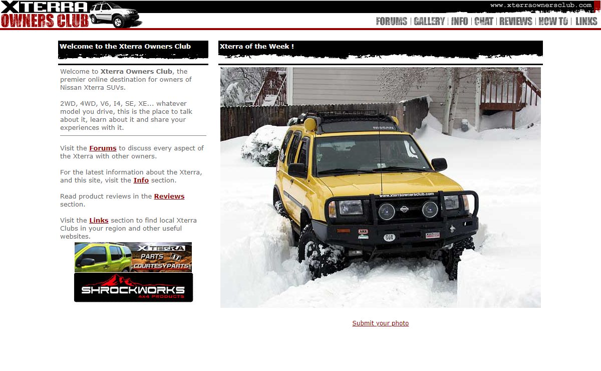 Xterra Owners Club [ Welcome ]