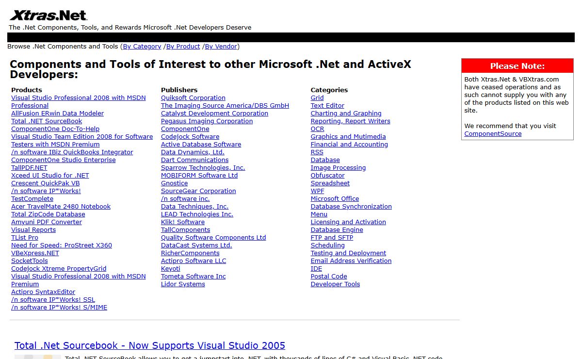 The .Net Components, Tools, and Rewards Microsoft .Net Developers Deserve