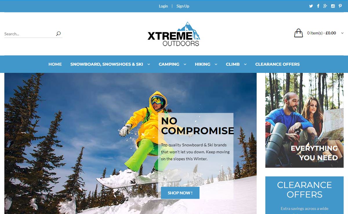 Xtreme Outdoors - Camping, Hiking, Ski, Snowboard, Climbing, Outdoor Shop - Xtreme Outdoors